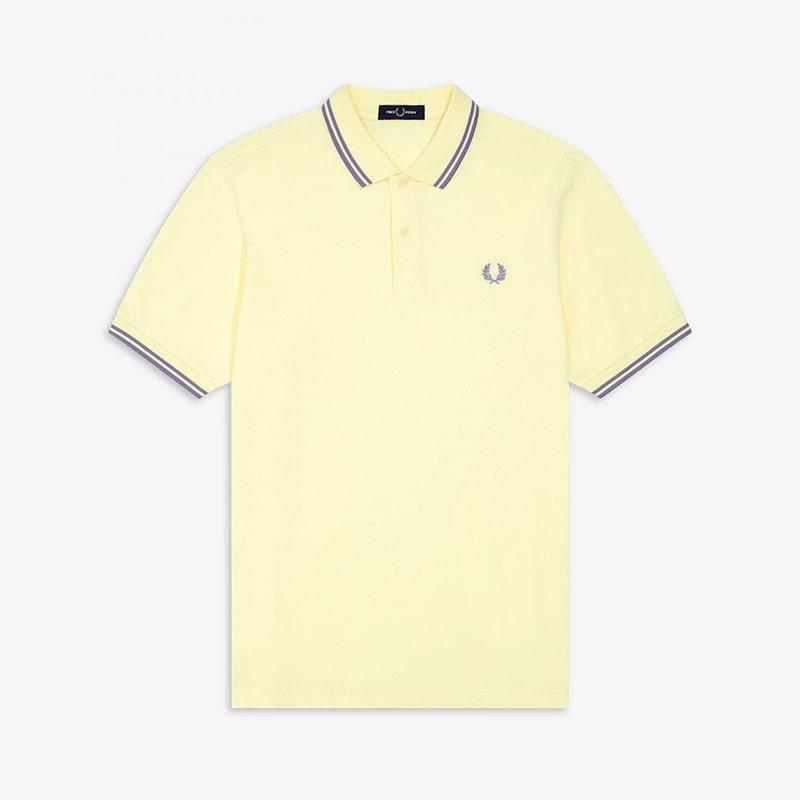 Fred Perry yellow shirt